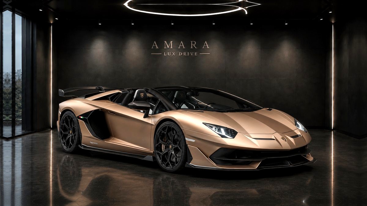 Lamborghini Aventador SVJ Roadster