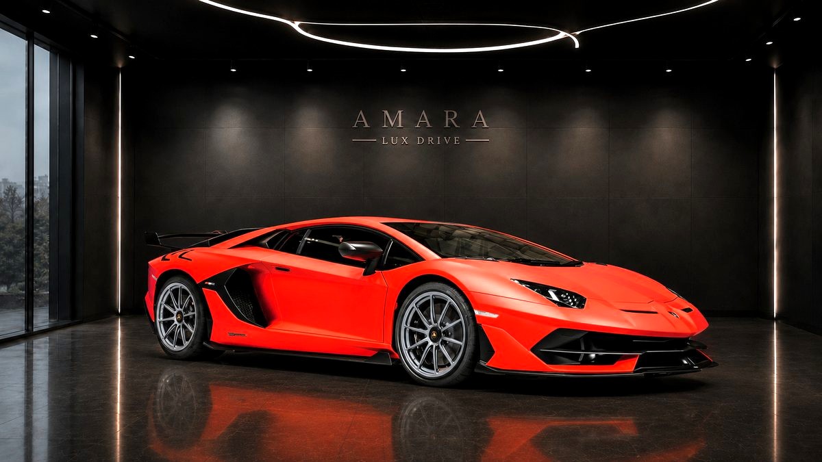 Lamborghini Aventador SVJ